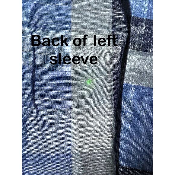 Penguin Heritage Slim Fit Plaid Button Shirt Mens XXL Blue Gray Preppy Classic - Picture 11 of 11